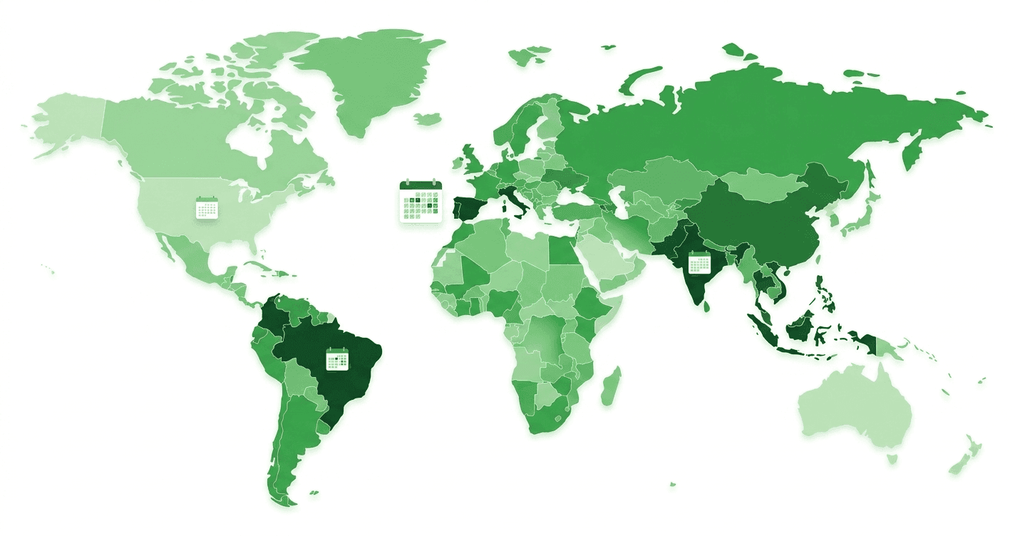 Public Holidays Worldwide: A Country-by-Country Overview