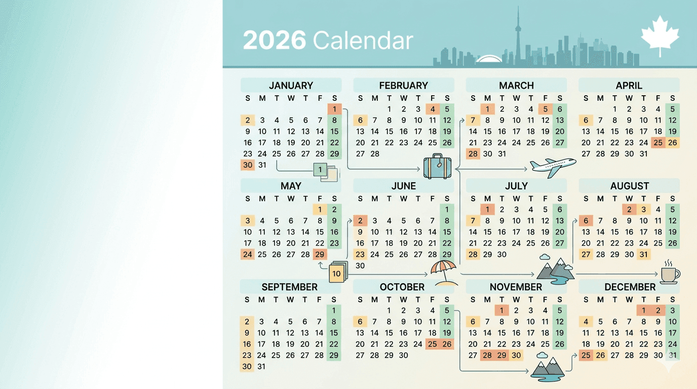 How to Maximize Your Vacation Days in 2026: A Strategic Guide for Canadians