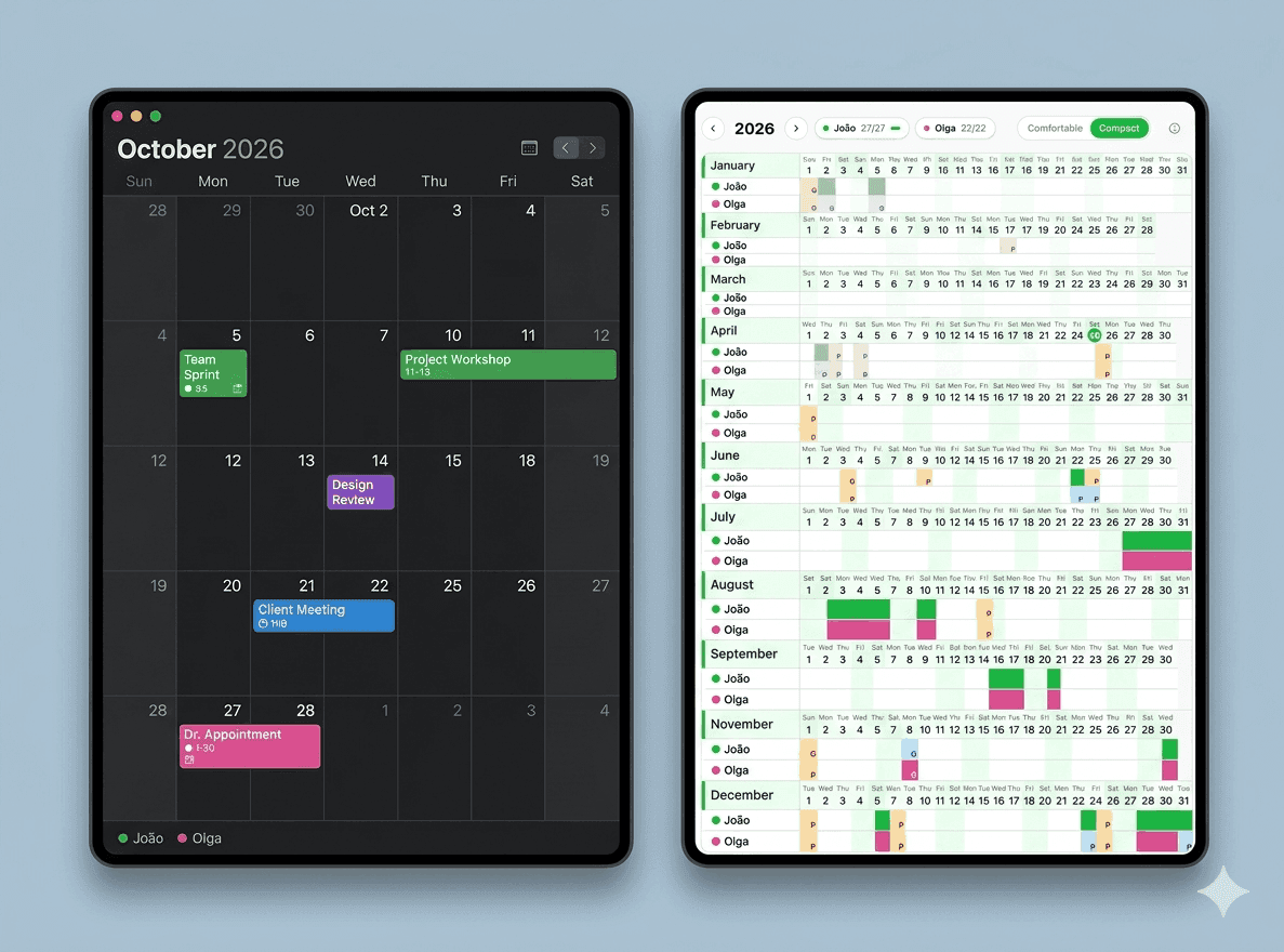 TimeOffCalendar vs Apple Calendar (iCal): Which Should You Use for PTO?